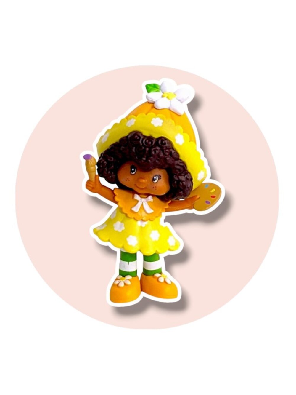 Strawberry Shortcake Action Figure Toy: Orange Blossom, 2.5 in.
